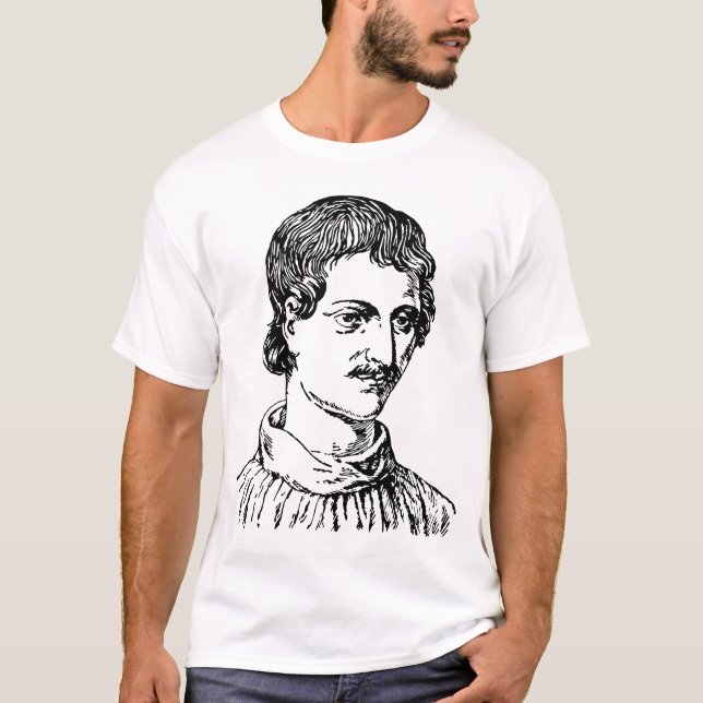 T-shirt Giordano Bruno (Frente)