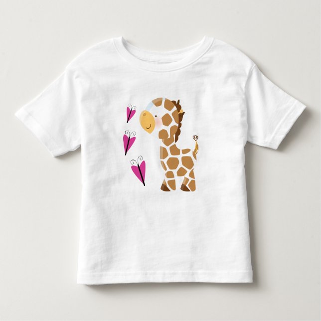 T-shirt Girafa bonito (Frente)