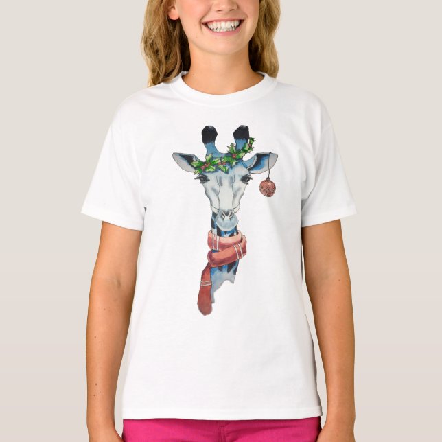 T-shirt Girafa da neve (Frente)