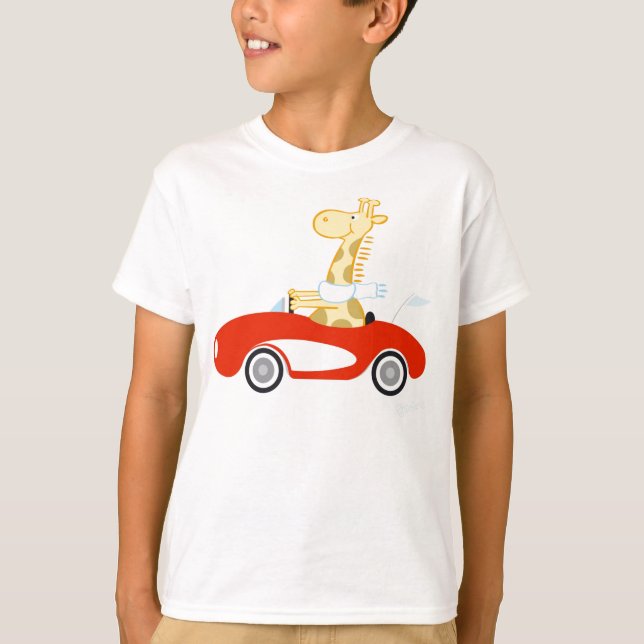 T-shirt Girafa de cruzamento (Frente)