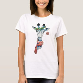T-shirt Girafa de neve