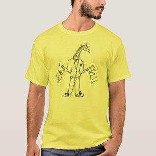 T-shirt girafa no tux