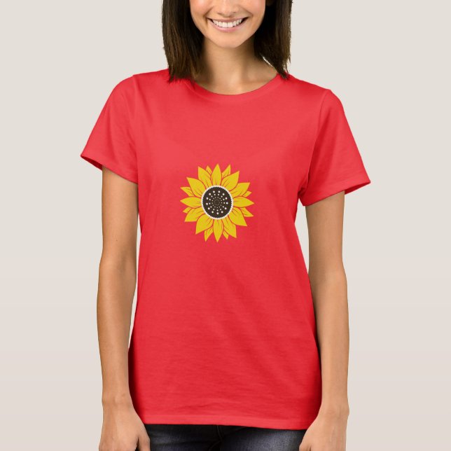 T-Shirt girassol (Frente)