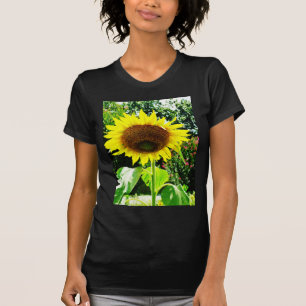 T-shirt Girassol amarelo grande