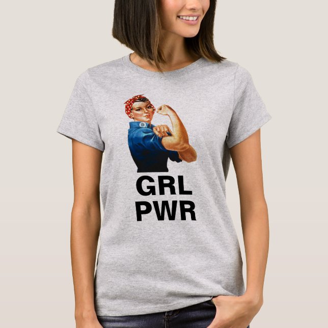 T-Shirt GIRL POWER (Frente)