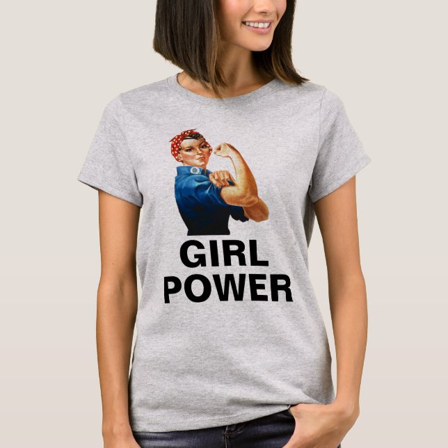 T-Shirt GIRL POWER (Frente)