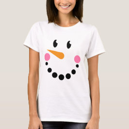 T-shirt Girl Snowman (Design 1)