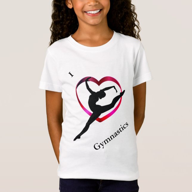 T-Shirt Girls Gymnastics (Frente)