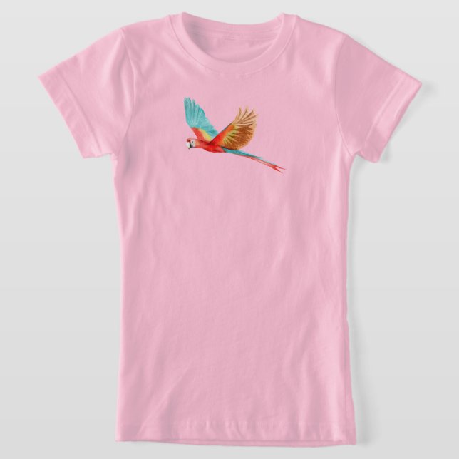 T-Shirt Girls - Parrot (Postura )