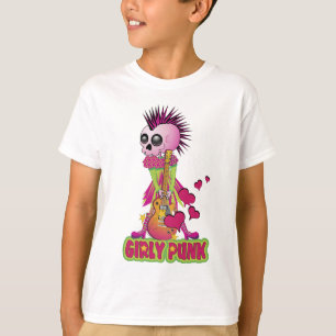 T-shirt Girly Punk Rocker