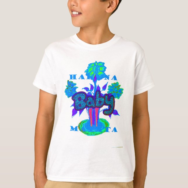 T-shirt Glitter Baby Hakuna Matata presentes.png (Frente)