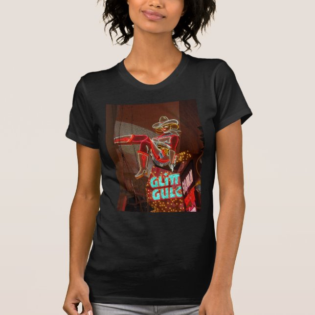 T-shirt Glitter Gulch Las Vegas (Frente)