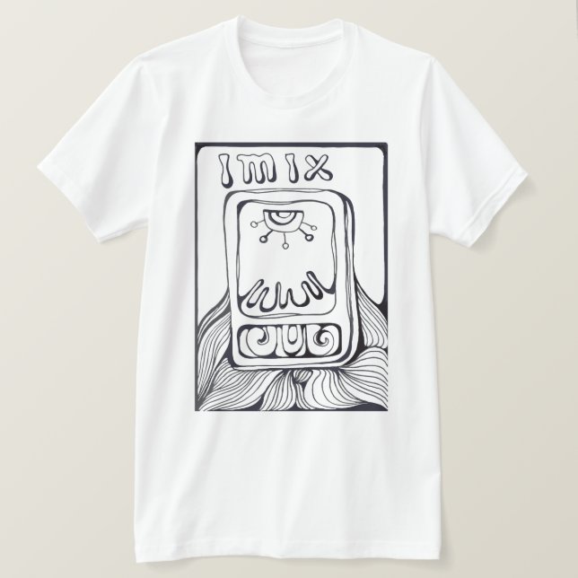 T-shirt Glyph maia IMIX (Frente do Design)