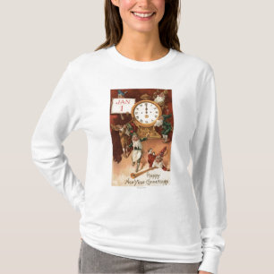 T-shirt Gnomos que Partying em torno de um pulso de