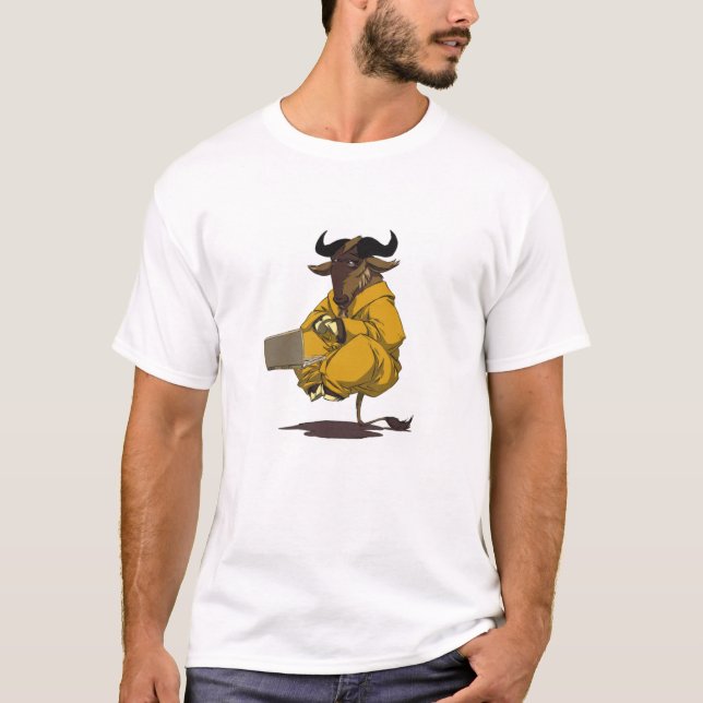 T-shirt Gnu de Dalai (Frente)