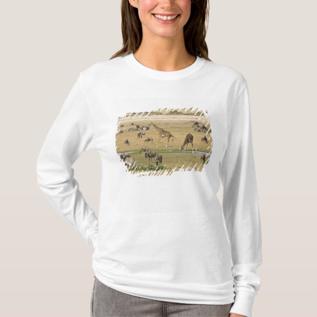 T-shirt Gnus, Zebras e Girafas (Frente)