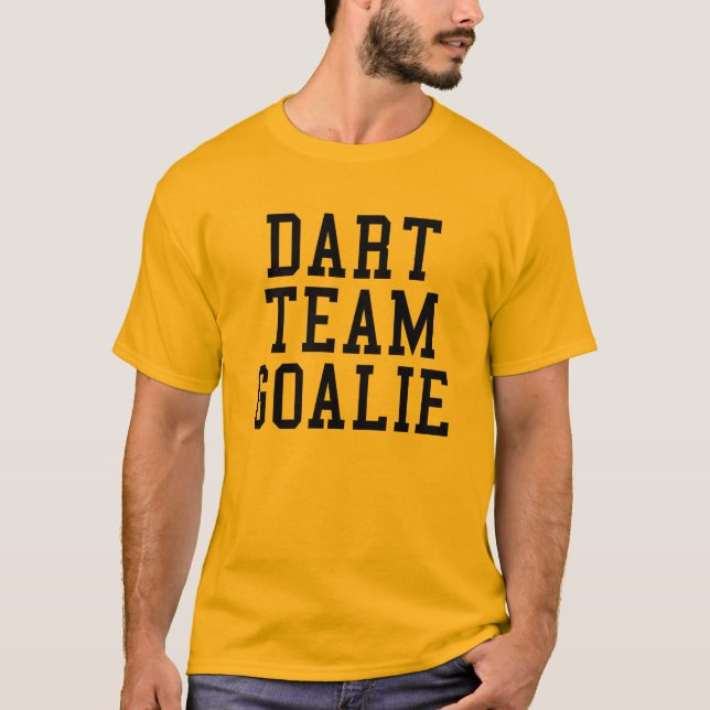 T-shirt Goalie da EQUIPE do DARDO (Frente)