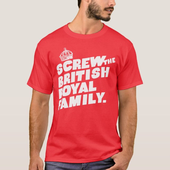 T-shirt God Save The Queen (Frente)