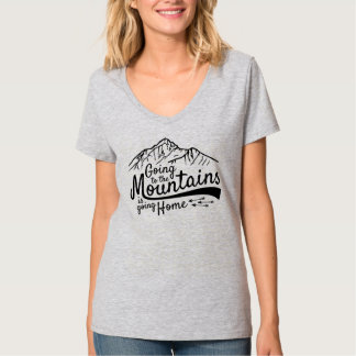 T-shirt Going to Mountains the