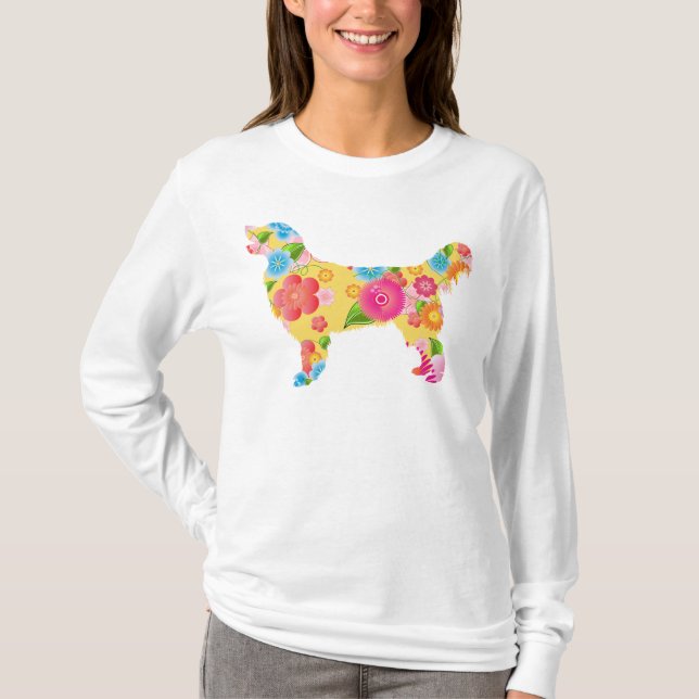 T-shirt Golden retriever (Frente)