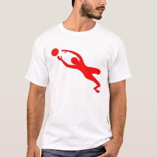 T-shirt Goleiro - Vermelho