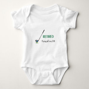 T-shirt GOLF - Aposentado, Jogar Golfe é um emprego