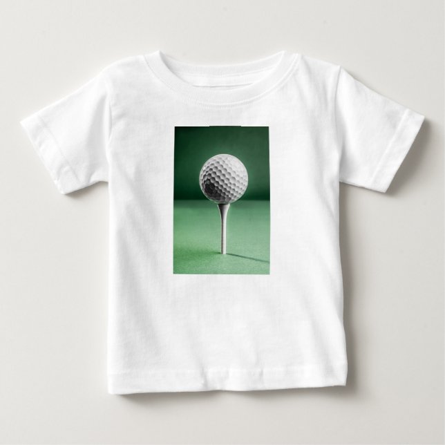 T-shirt Golf Ball em Tee (Frente)