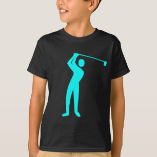 T-shirt Golfe - Ciano