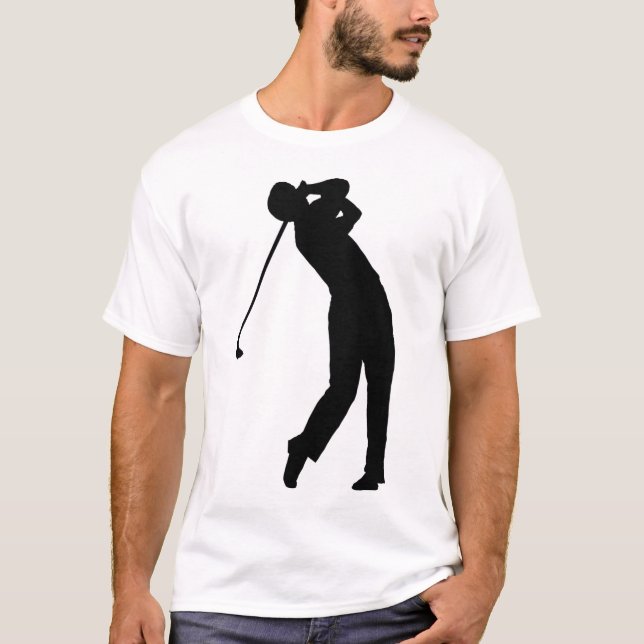 T-shirt golfe, esporte, gym, atletismo (Frente)
