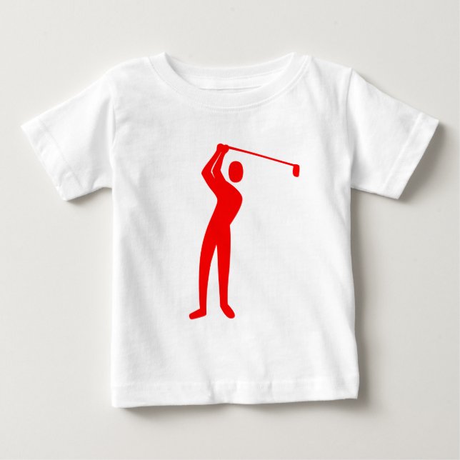 T-shirt Golfe - Vermelho (Frente)