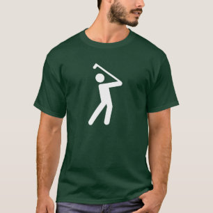 T-shirt Golfing do pictograma