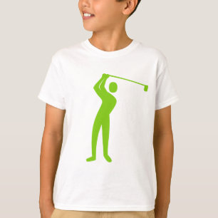 T-shirt Golfing - verde de Marciano