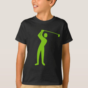 T-shirt Golfing - verde de Marciano