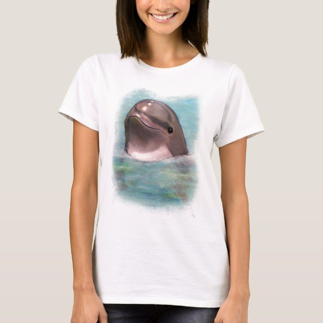T-SHIRT GOLFINHO FELIZ (Frente)