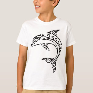 T-shirt Golfinho maori