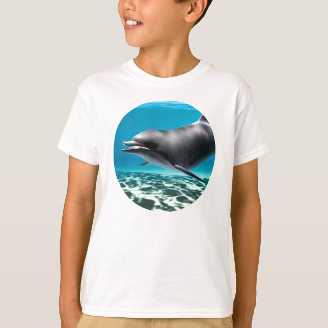 T-shirt Golfinho Sorridente (Frente)