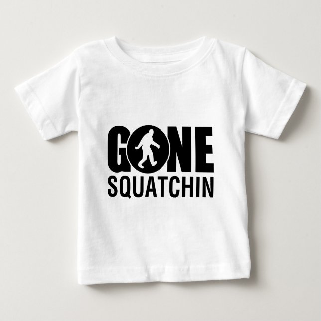 T-shirt Gone Squatchin (Frente)