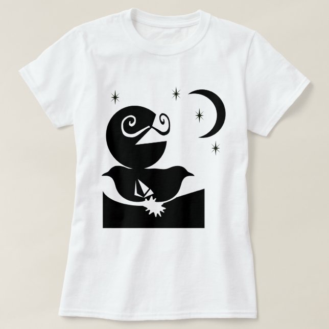 T-shirt Goodnight (Frente do Design)