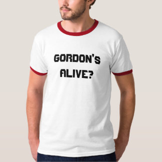 T-shirt Gordon instantâneo - Gordon vivos?