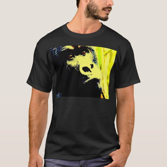 T-shirt Gorilla Pop Art (Frente)