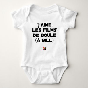T-shirt Gosto dos Filmes de Bola (& Bill) - Jogos de