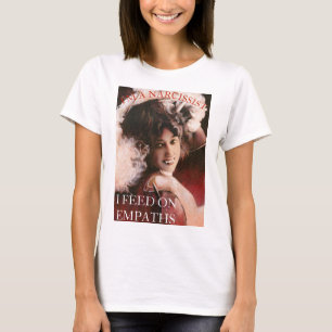 T-shirt gótico da piada do Narcissist do vampiro