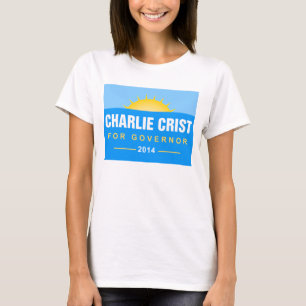 T-shirt Governador 2014 de Charlie Crist Florida