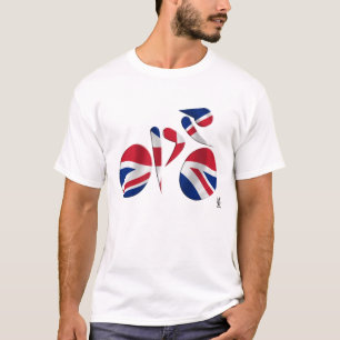 T-shirt Grâ Bretanha - ciclismo do GB