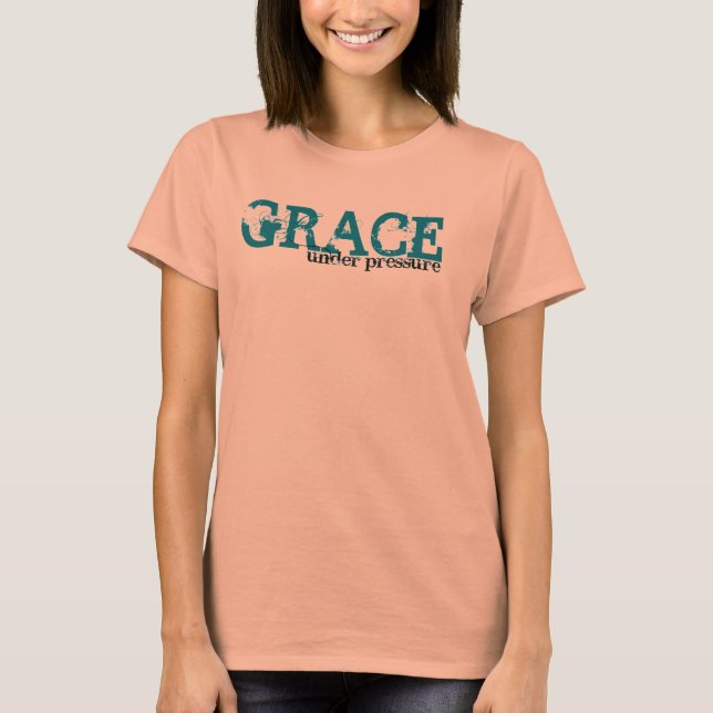 T-shirt Grace sob pressão (Frente)