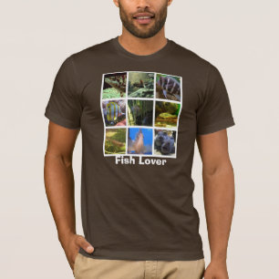 T-shirt Grade de Amante de Peixes