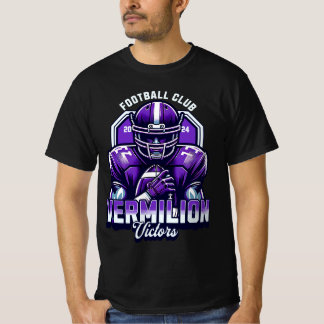 T-shirt gráfica do Clube de Futebol Vermilm