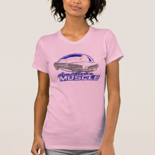 T-shirt Gráfico 1968 americano do músculo de Camaro SS