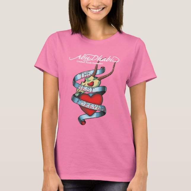 T-shirt Gráfico Abu Dhabi Tatoo (Frente)