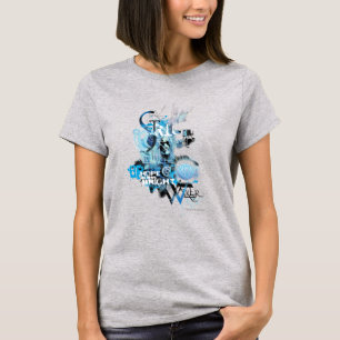 T-shirt Gráfico azul 1 da lanterna